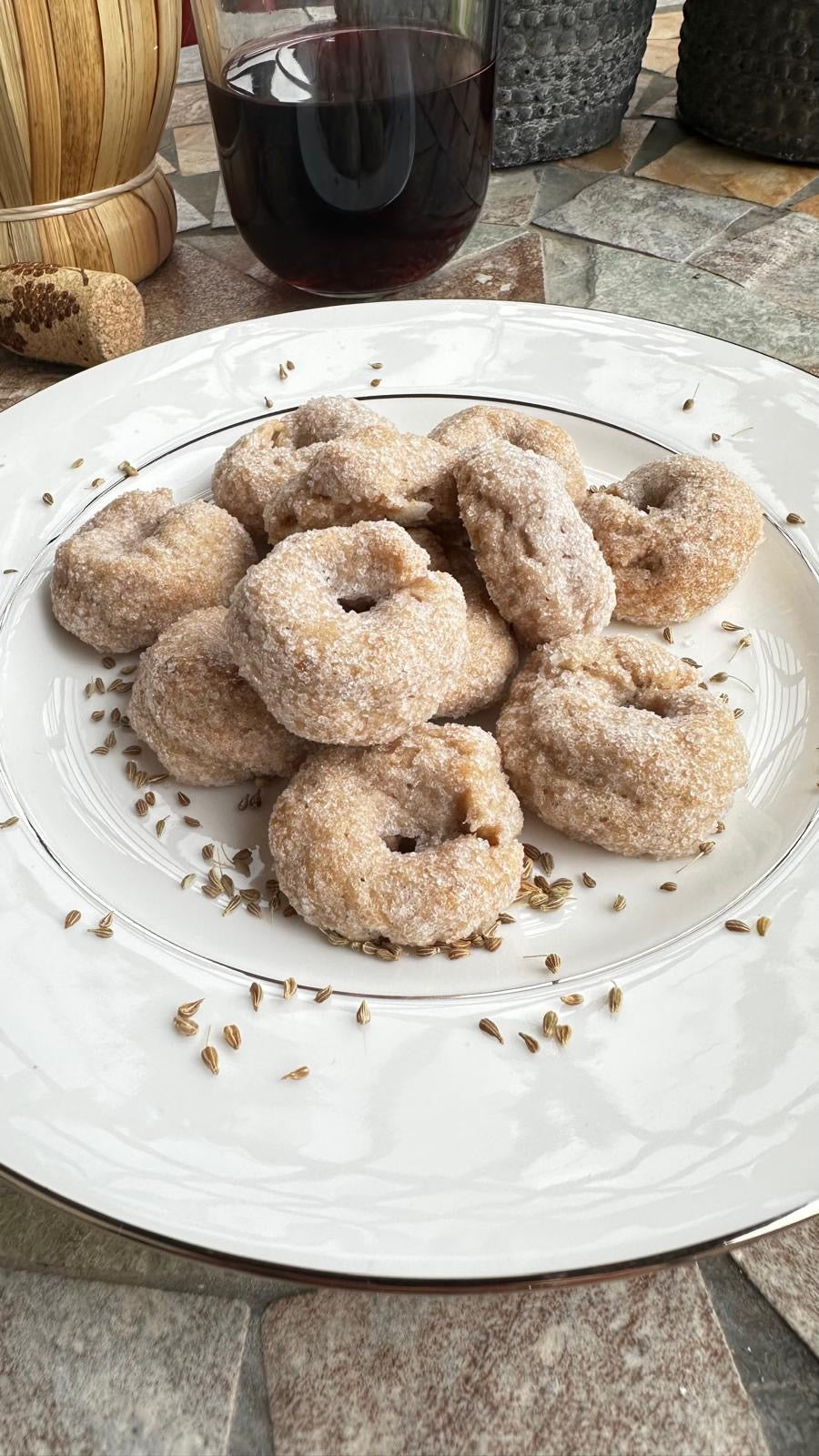 Ciambelle al vino e anice