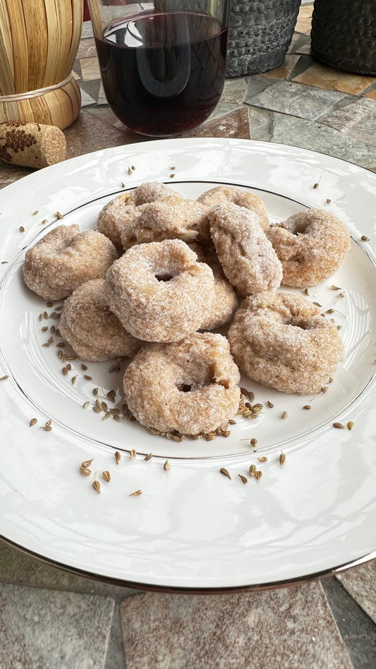 Ciambelle al vino e anice