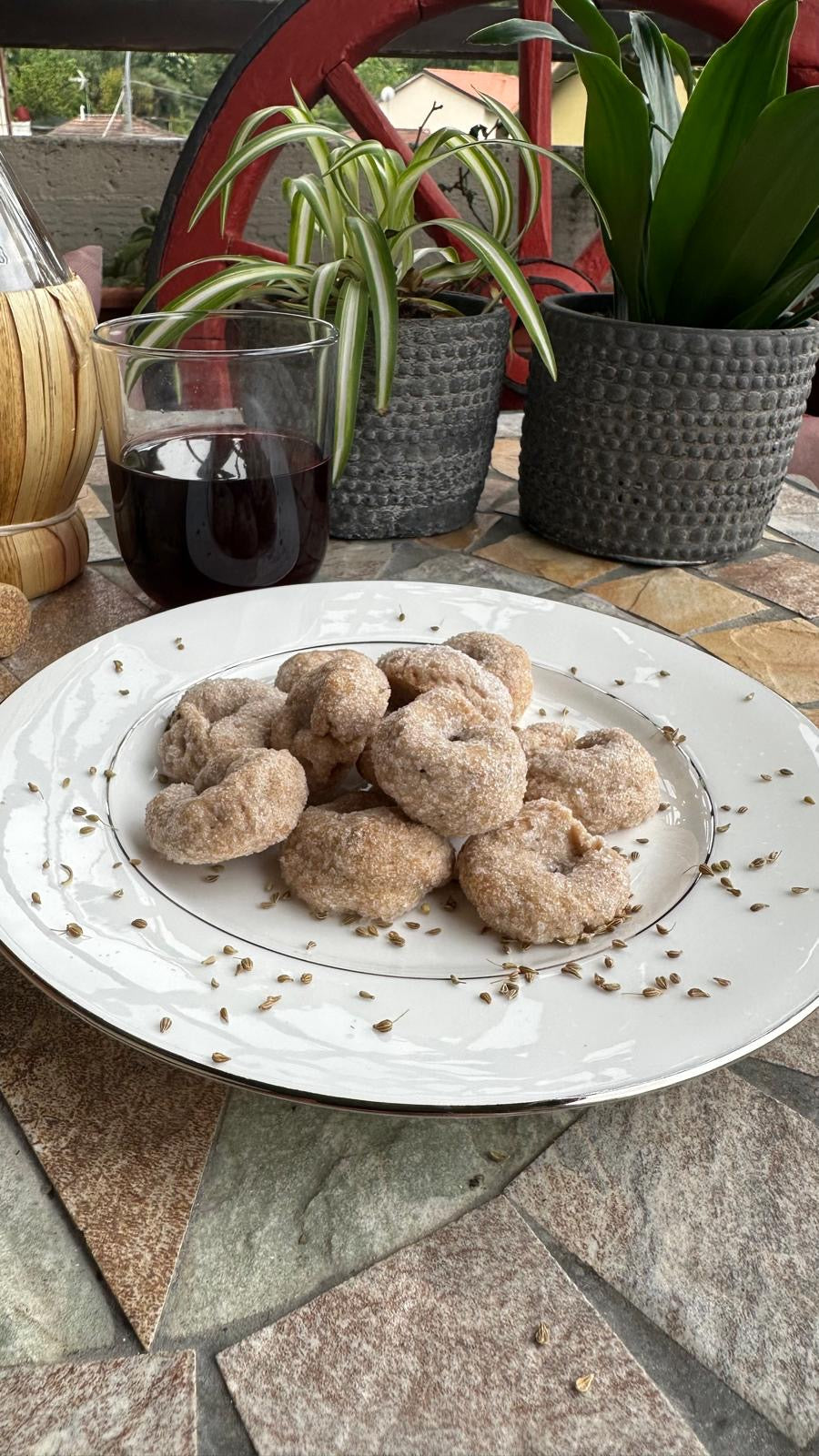 Ciambelle al vino e anice